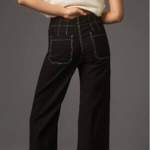 Maeve Colette Crop Wide-Leg Pants